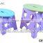 Lovely portable folding step stool/ folding stool walking stick/ fishing stool