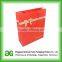 Customized reusable flat bottomsage green paper gift bags
