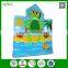 china manufacturer 60x120cm 260g cotton hooded kids beach towel poncho