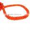 AAA Natural Carnelian faceted Rondelle Beads 6-12 mm 8 inches full Strand For making any kind of beautiful jewellery