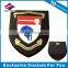 Europe Standard Wooden Shield Military 3D Logo with Laser Engraving