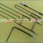 1700C U shape Molybdenum Disilicide ( MoSi2 ) heating element