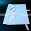 Luxury high gloss white cardboard box flap makers