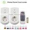 Smart Wireless Electric Socket Switch Set EU Plug K15 2+1