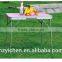80*60 MDF Aluminum lightweight outdoor folding table
