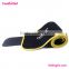 Black And Yellow running belt waist pack Embossing Waist Trimmer Belt