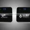 High end promotion gift powerbank usb charger with 40 pages auto sliding LED advertising poster, custom logo available