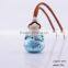 12ml Doraemon Shaped Glass Vial Pendant Necklace Air Freshener Auto Perfume Diffuser
