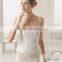 2016 New Design Custom Made lace 3 4 sleeve wedding dress