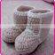 fashion flowers handmade crochet baby girls shoes