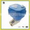 2 way brass motor control water valve 24v 220v for water system with manual control