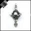 Best selling fashion stainless steel vintage crystal prismatic pendant