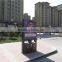 outdoor led light dust bin light box advertising with static poster