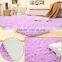 Best Sale Purple Washable Hand Made Satranji Rug Sets