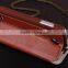 2015 Hot selling leather mobile phone stand case in Dongguan