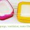 Wholesale custom factory price soap box dish cleaning making sponge