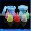Best selling various colors silicone menstrual folding cups