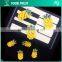 Turquoise Green Eye-horse Acrylic Stone Yellow Pineapple Sequin Applique Patch