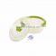 Custom pretty foldable silicone storage boxes with lid