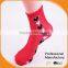 Hot Sales lady jaquard Rumi Socks with pointelle pattern lady tube socks