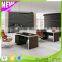 2016 Latest Design Office Furniture modern executive desk office table design staff executive desk with aluminum edge-banding