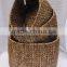 water hyacinth hamper basket with fabric 2016