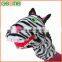 Plush Hand Puppet with Zebra Shape