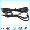 1.8M 6ft UL2464 22awg micro usb dc cable