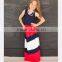 2016 fashion summer new style mommy and me maxi dress matching family outfits