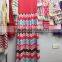 2016 IRL Fashionable Koya Newly Made Colorful Wave Mother And me Maxi Dress Hot Sale Mother And Child Dress