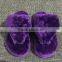 hot sale wholesale women shoe / rex rabbit fur shoe / fashion lady fur shoe