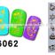 Metallic Silver / Gold 3D Nail Art Transfers Stickers Gold and Silver Nail Art