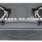 Fashion design stainless steel protable two burners gas stove/ cooker/hob
