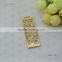 zinc alloy decorative label for bags new styly accessories for purse hot sale