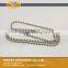 Fashion Iron Bead Chain Necklace With Metal Connector