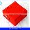 Custom Red Color Boxes Golden Satin Lining Paper Box Wholesale Bracelet Packing Products