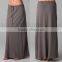Plain long skirt