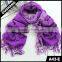 A43-E Woman Popular Bright Color Stripes Scarves