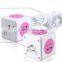 universal cube power strip with USB port