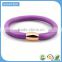 New Inventions In Japan 2016 Purple Thin Leather Bracelet