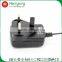 UK plug wall mount set top box power ac adapter 15V800mA 12W free samples switching adapter