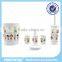 Wholesale Printed Plastic bathroom set