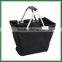 Used double hand folding shopping basket
