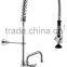 SUS 304 Commercial Pre-rinse Units kitchen stainless steel faucet