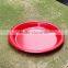 6/7/9/10/12 inch Coloful Plastic disposable Party plate