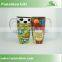 Wholesale ceramic travel mug with lid
