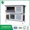 Wooden Rabbit Cage With Feeder