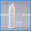 Transparent color 100g Empty plastic airless pump toothpaste bottle