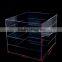new products high clear transparent plexiglass acrylic storage display for clothes 4 layers