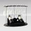 Mulit Fashion Style Table Top Soild Wood Wine Rack Holder with Cup Holder